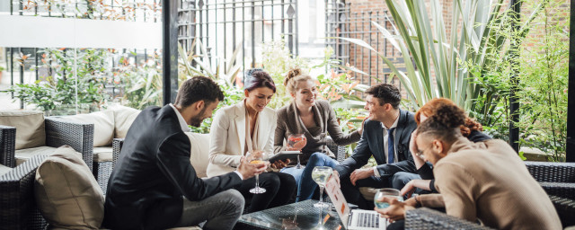 Business High 5 & Design Offices Stuttgart proundy present: Fireside-Event - AfterWork-Networking